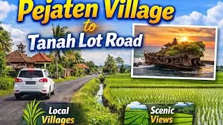 Exploring Bali Roads: Pejaten Village to Tanah Lot Route