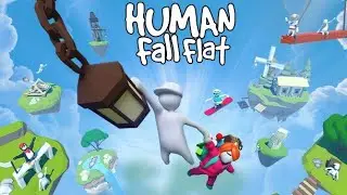 HUMAN FALL FLAT- (Mountain level) Gameplay,solo walkthrough