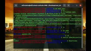 How to create, activate and deactivate Virtual Environment (venv ) on Ubuntu.
