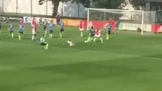 Devyne Rensch goal vs Feynoord U19
