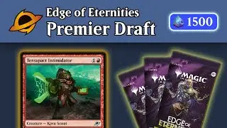 Trying black red artifacts in Edge of Eternities - Magic Arena Premier Draft Gameplay