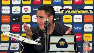 Efra&iacute;n Ju&aacute;rez felicita a la REBEL | Pumas vs Le&oacute;n 
