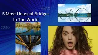 5 Most Unusual Bridges In The World|unusual bridge in the world|X Kami#informative #facts