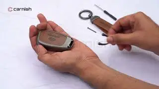How to Install Carnish Metal Leather Car Key Cover | Quick & Easy Guide