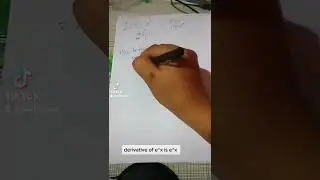 Derivative of e^x is also e^x