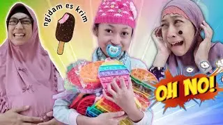 Ibu Hamil Ngidam Dan Bayi Lucu Bikin Kacau 😄 Drama Parodi Aqilla's Diary - Aqilla