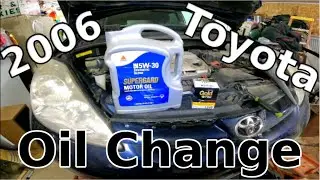 How To Change Your Oil In A 2004 - 2010 Toyota Sienna (Complete Step By Step)