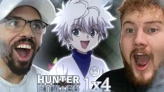 FIRST TIME WATCHING Hunter X Hunter! | HunterXHunter REACTION Episode 4