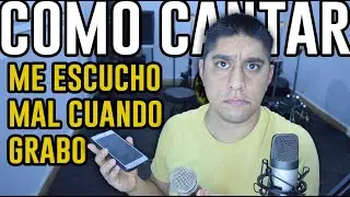 Por que me escucho mal cuando grabo??