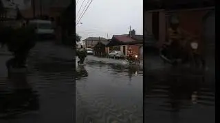 Tempestade atinge S&atilde;o Vicente e regiao