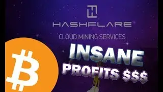 Mining INSANE Bitcoin Profits (HASHFLARE)