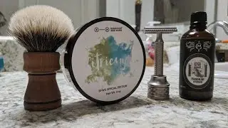 Barrister and Mann 'Citricuya' | Stainless Karve Christopher Bradley Razor | TurnnShave Brush