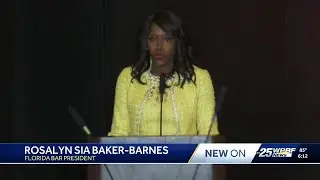 Rosalyn Sia Baker-Barnes makes history as Florida Bar Association's first African American woman ...