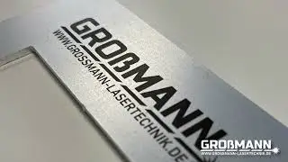 Eloxierte Aluminium Frontplatte laserbeschriften mit Faserlaser / lasergravieren / Faserlaser GRAVIS