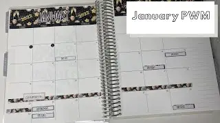 January Plan With Me| EC Flora LP | MintybyKatie