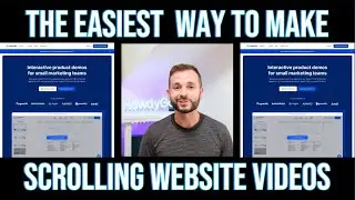 Free tool to generate a scrolling website video