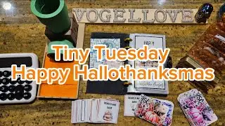 ✨️Tiny Tuesday✨️Happy Hallothanksmas Box🍂 #boxchallenge #lowincomebudget #tinytuesday #savingmoney 
