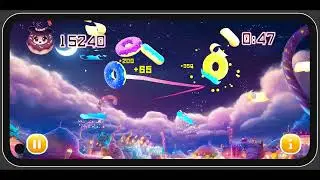 Donut Ninja Delights | Slice donuts and dodge bombs in this addictive Mobile game | Left Right