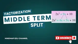 Factorization Made Easy | Middle Term Splitting Method Explained!
