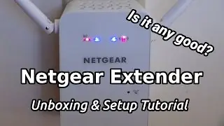 Netgear Extender AC750 Unboxing!