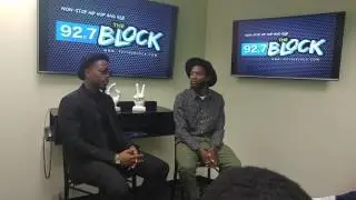 B.O.B. X Guru Tru Interview @ 92.7 The Block Charlotte, NC