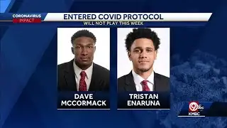 KU won't have star forward David McCormack for Big 12 tournament due to COVID-19 protocols