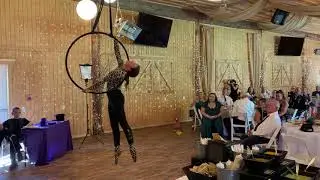 Aerial Performance At Chloe & Andrew's Wedding