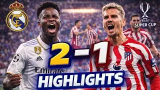 🔥 Real Madrid vs Atl&eacute;tico Madrid 2&ndash;1 | All Goals & Match Highlights 🔥
