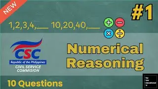 Civil Service Exam Reviewer 2025 | Numerical Reasoning #1 | Math