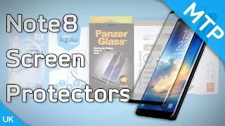 Note 8 Screen Protectors | How to Protect a Curved Bezel-less Screen?