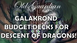 Galakrond Budget decks for day one of Descent of Dragons (Hearthstone theorycrafted decks)