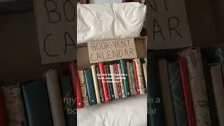 I got a BOOK advent calendar!!!!