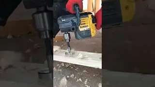 Dewalt hole hawg is amazing! #dewalt #tools #renovation