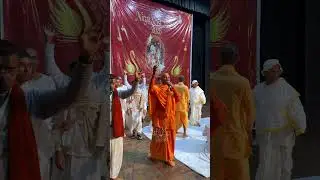 HH Bhakti Prem Swami Maharaj Doing Extatic Kirtan in Nitya Seva Festival
