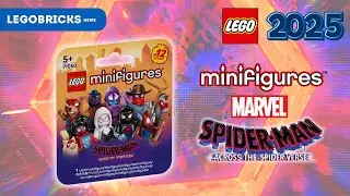 🦸&zwj;♂️ LEGO Minifigures | Spider-Man: Across the Spider-Verse|  New 2025 set