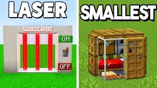 Minecraft: 3 NEW Secret Redstone Build Hacks!