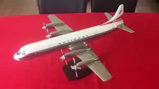 1/72 National Airlines Lockheed L-188 travel agent display model