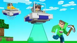 UFO Hunters vs Speedrunner! (Minecraft)
