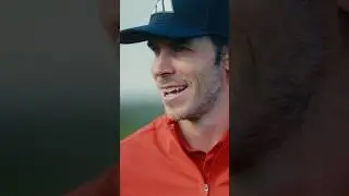 Gareth Bale INSANE hole in one CHALLENGE 👀⛳️ #adidas #golf #garethbale