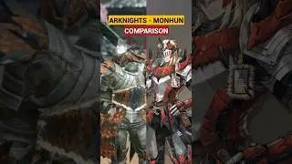 Arknights Monster Hunter Longsword comparison
