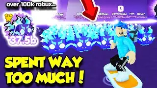 I Spent SO MUCH ROBUX In Pet Simulator X Alien Update TO GET THIS TEAM!! (Roblox)