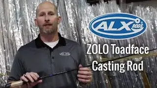 ALX Rods ZOLO Toadface: 7&rsquo;2&Prime; Casting, MedHvy+ Power, Fast Action