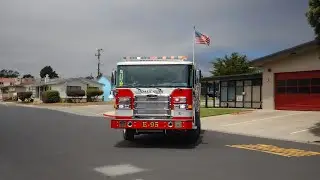 North County Fire Authority Daly City Engine 95 Responding Code 3