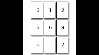 Solving the 8-puzzle with A* (AIMA 3.22)