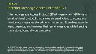 IMAP4 - Internet Message Access Protocol v4