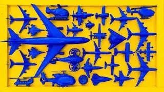 Membersihkan Pesawat⁉️Pesawat Garuda, B1-Bomber, Helicopter, Jet Shukoi, Lion, Citilink, F6F Hellc4t