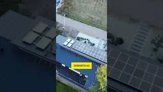 Принцип работы солнечной электростанции для дома #shorts #солнечнаяэлектростанция #shorts