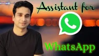 whatsapp auto reply as assistant
