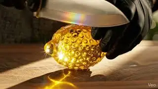 Glass Lemon Video ASMR Video