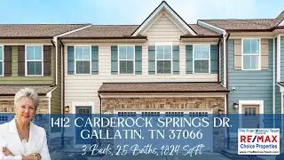 1412 Carderock Springs Dr. Gallatin, TN 37066
